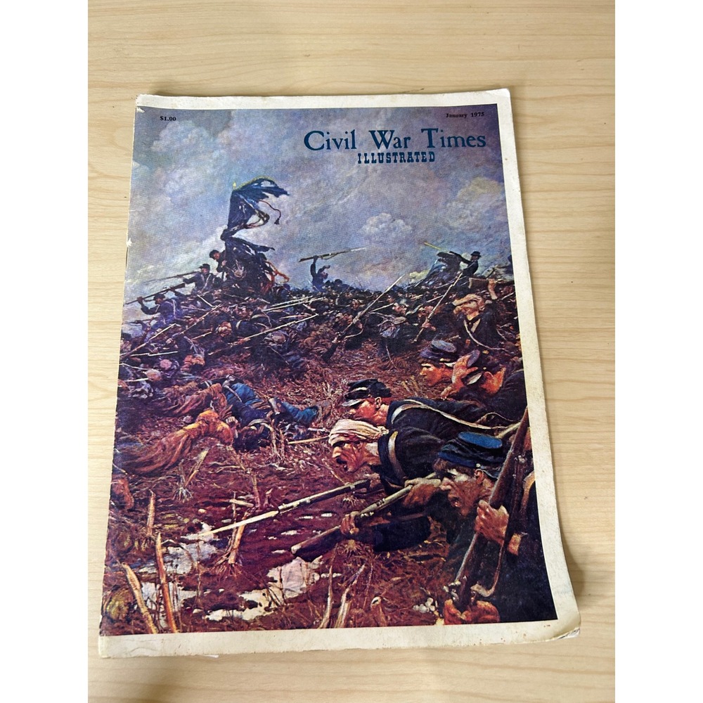 Civil War Times Illustrated January 1975 Battle of Nashville Howard Pyle Vintage